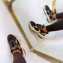 STEVE MADDEN AMPLE SNEAKER 9822 - BRONZE CLAIR