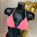 GUESS BEACH IVY TRIANGLE BIKINI TOP E6GJ34MC040 - FK0H NEON PINK
