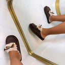 SARAH PANTOFFEL 9269 - CAMEL
