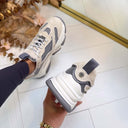 STEVE MADDEN BASKET POSSESSION-E 0033 - BLANC