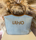 LIU JO FERIELLE SHOPPING BAG AA6208/T377A - LIGHT DENIM