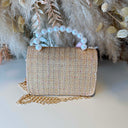 TWEET CHARM BAG E-1 - BEIGE