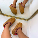 REAL LEATHER PANTOFFEL 2522 - CAMEL