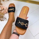 ZOE SLIPPER WS109 - BLACK