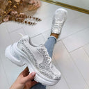 MONICA GLAM SNEAKER 8973 - WHITE