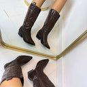 COWBOY-HAKENSTIEFEL 5677 - BROWN