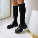 RIB SOCK LAARS XJ-983 - BLACK