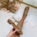 STONES SANDALE AM340 - GOLD