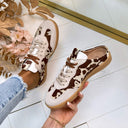 DWRS NOME COR HAIR ON INSTAP SNEAKER B11850-02 - SAND/OFFWHITE