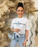 GUESS BOW TEE V6GI20K3509 - WEISS