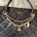 GUESS LIBBY 2 COMP SATCHEL BAG GG991206