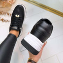 GUESS BLACK SNEAKER FLFBRTELE12