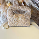 STEVE MADDEN BFLUFFY BAG 2696 - CREAM