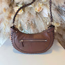 GUESS PETRA HOBO SHOULDER BAG BG975001 - CHOCOLATE