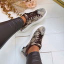 STEVE MADDEN SNEAKER GLIDER-SMR 5266 - BROWN