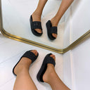 LIU JO MYKONOS 01 PANTOLETTE BA6077 EX028 - BLACK