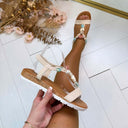 SANDALE SEA STONES LS-396 - BEIGE
