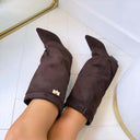 VEGAS SUEDINE STIEFEL DES8076 - KHAKI/SUE