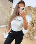 GUESS NEW CARRIE SS T-SHIRT O5RI01KBBU1 - G011 WHITE