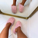 FLUFFY PANTOFFEL 5833-21 - SKIN PINK