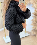 GUESS BESTSELLER LOGO JACKET W6BL56W4195 - BLACK