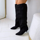 NORA SUEDINE STIEFEL DES8102 - BLACK/S