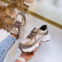 CHICA SNEAKER AD-165 - BROWN