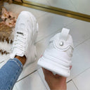 STEVE MADDEN BASKET POSSESSION-E 0033 - BLANC