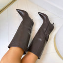 BRITT LEATHER LOOK LAARS 2526A - BROWN
