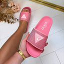 GUESS SPARK BEACH SLIPPER E6GZ16BB00F - FK0H PEACH