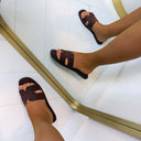 DINA SLIPPER LS-389 - BRAUN