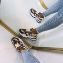CHUNKY SNEAKER A88-229 - BRAUN