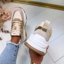 STEVE MADDEN PROGRESSIVE SNEAKER 7822 - LIGHT BRONZE