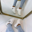 SHINE SNEAKER 723 - SILBER