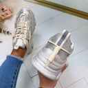 STEVE MADDEN VAULT 2R SNEAKER 3549 - IVORY PEARL