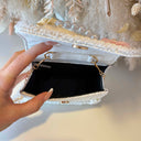 TWEET CHARM BAG E-1 - WHITE