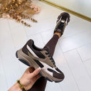 STEVE MADDEN FRONT ROW SNEAKER 5848 - CHO BRN MULTI