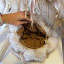 BRAID FLUFFY BAG ER171 - BEIGE