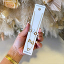 HEART NECKLACE K1077 - GOLD