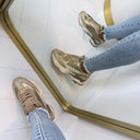 STEVE MADDEN SETBACK-R SNEAKER 6045 - GOLD