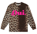 ANGEPINNT VON K ÜBERGROSSER LEO-PULLOVER BRAUN/BORDEAUX