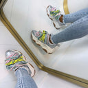 STEVE MADDEN PRYCE-SML SNEAKER 5438 - SIL MULTI