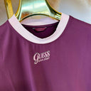 GUESS SS MNI SCRIPT LOGO T-SHIRT W6BI48K6416 - RGP BORDEAUX