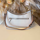 GUESS NOELLE II TOP ZIP SHOULDER BAG ZG967218 - OFF WHITE/BEIGE