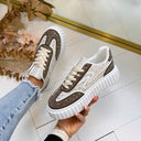 GLAMOUR SNEAKER LX-352 - BRAUN