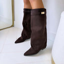 VEGAS SUEDINE STIEFEL DES8076 - KHAKI/SUE