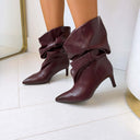 SIENA BOOT DES8581 - WINE/PU