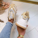 STEVE MADDEN POSSESSION-E SNEAKER 4652 - TAUPE/GRAUES WILDLEDER