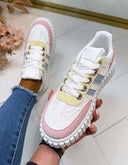 *SALE* COLOR LACE SNEAKER A029