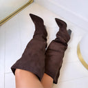 BOTTES SUEDINE VEGAS DES8076 - KAKI/DAIM